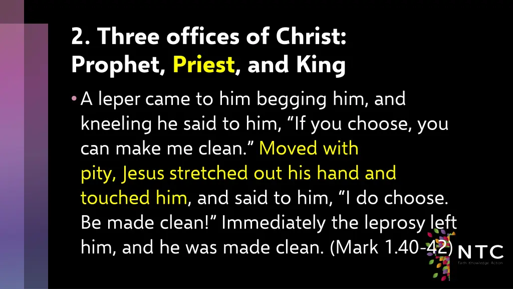 2 three offices of christ prophet priest and king 7