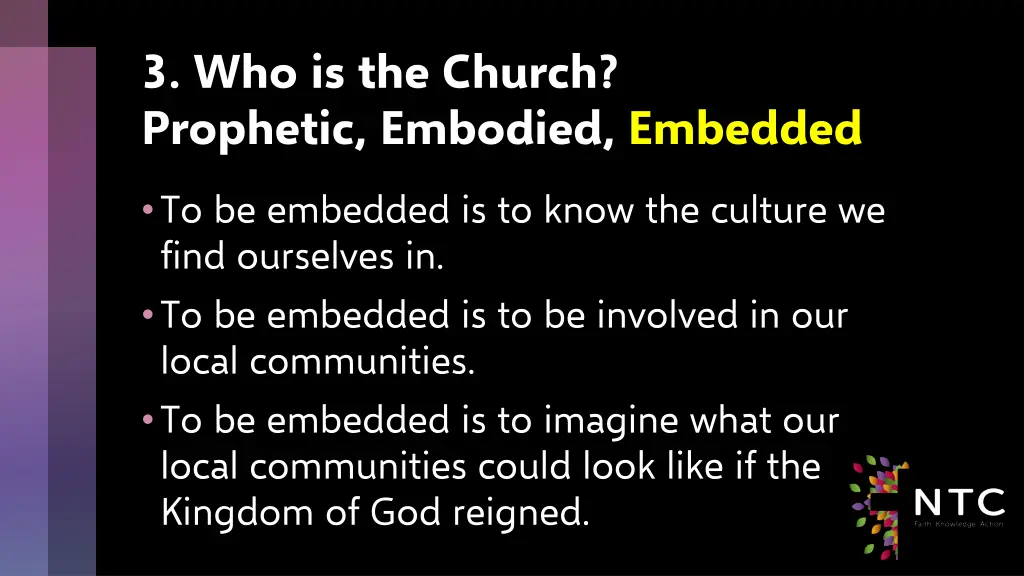 3 who is the church prophetic embodied embedded 3