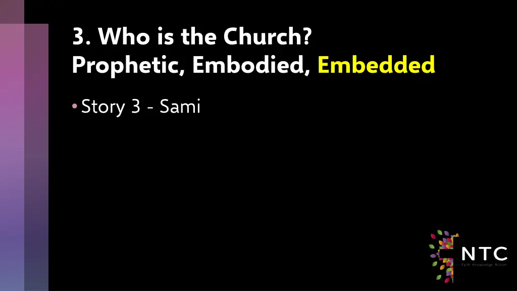 3 who is the church prophetic embodied embedded 4