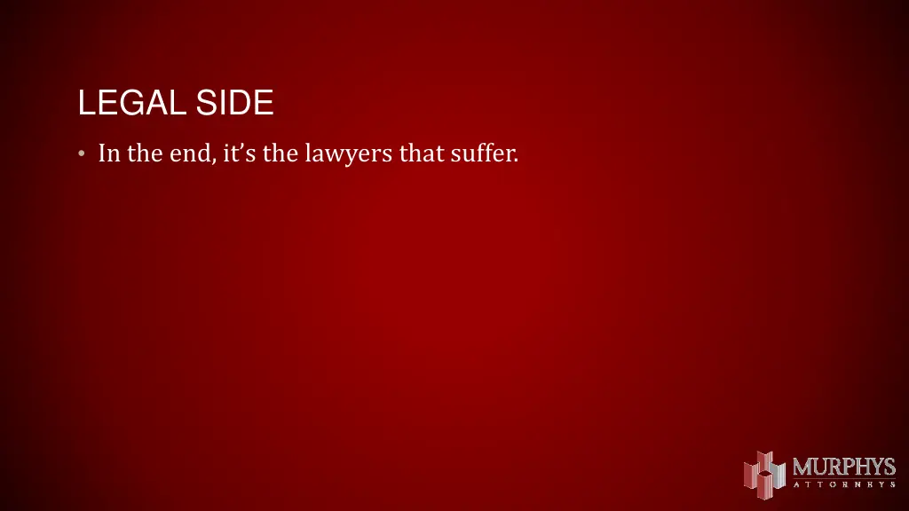 legal side