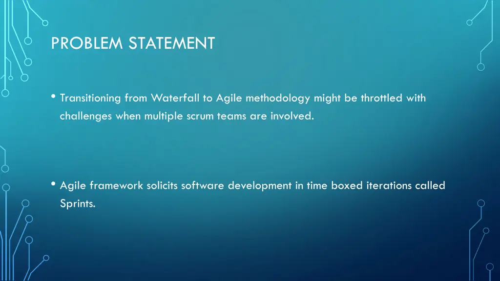 problem statement