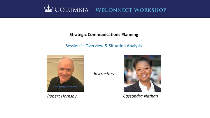strategic communications planning
