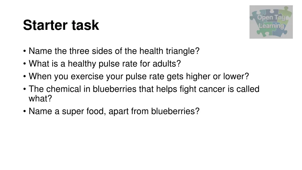 starter task 3