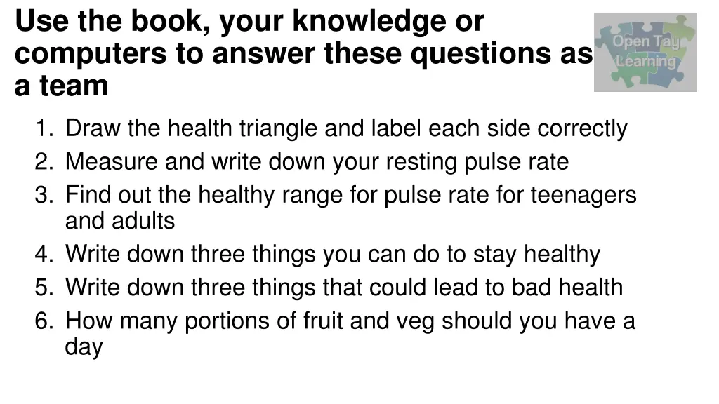 use the book your knowledge or computers