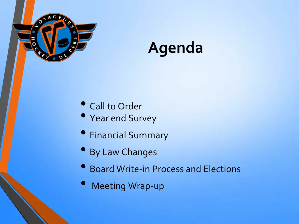 agenda