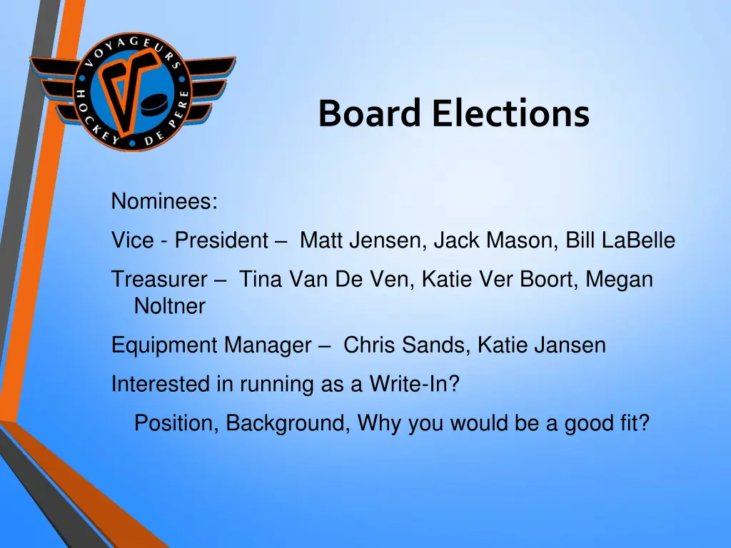 board elections