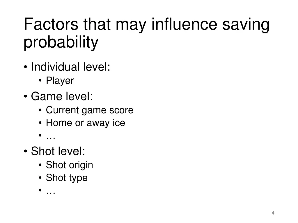 factors that may influence saving probability