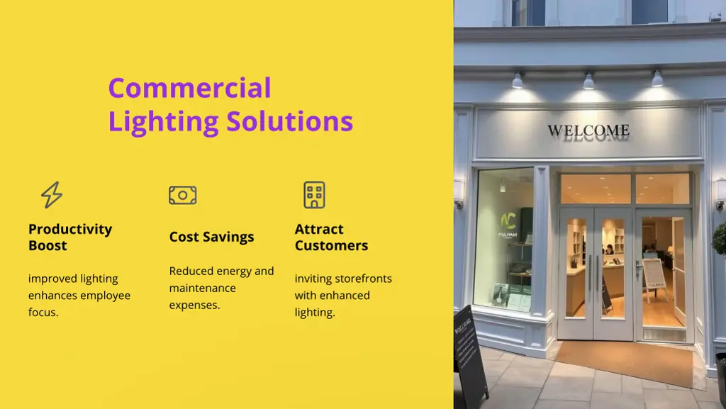 commercial lighting solutions