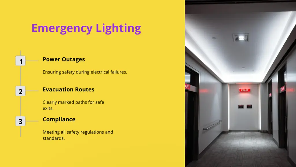 emergency lighting