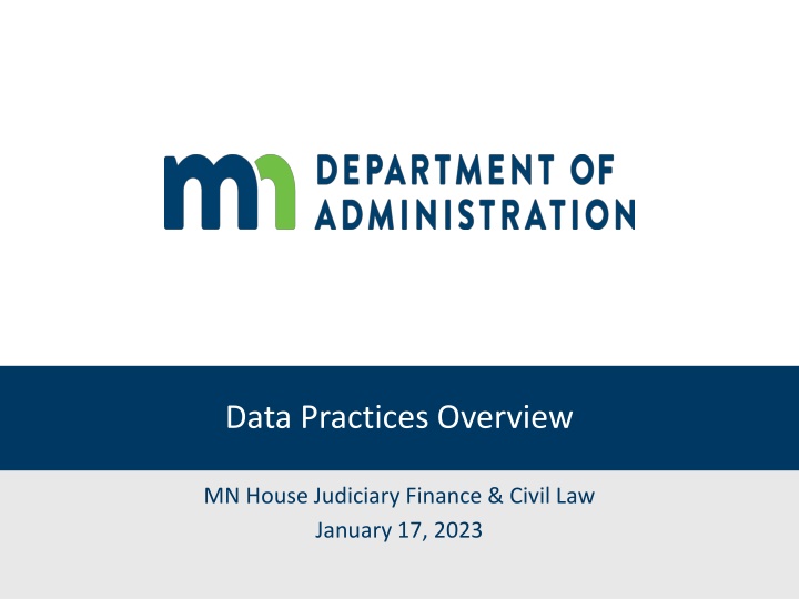 data practices overview