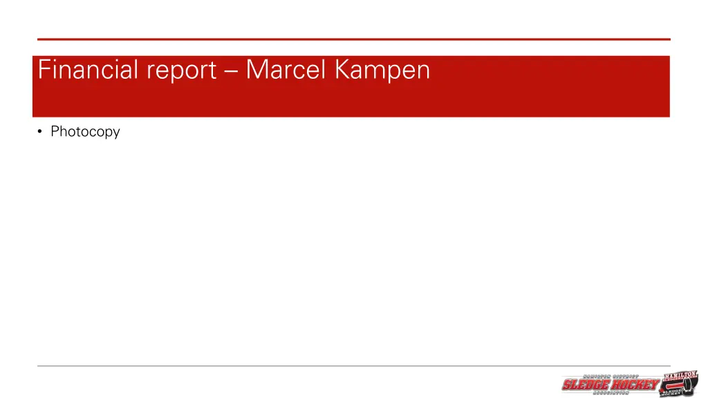 financial report marcel kampen
