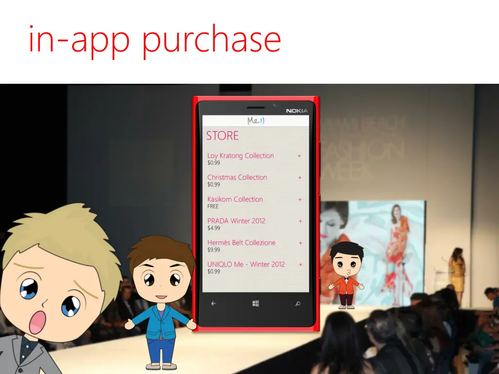 in app purchase