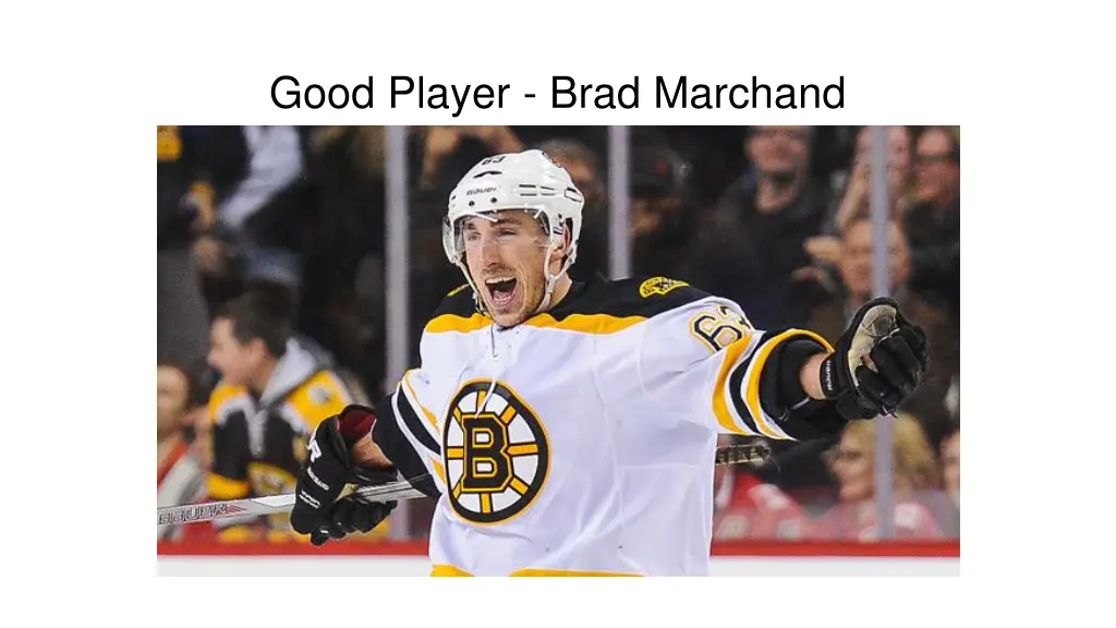 good player brad marchand
