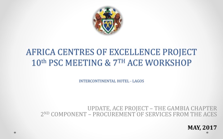 africa centres of excellence project
