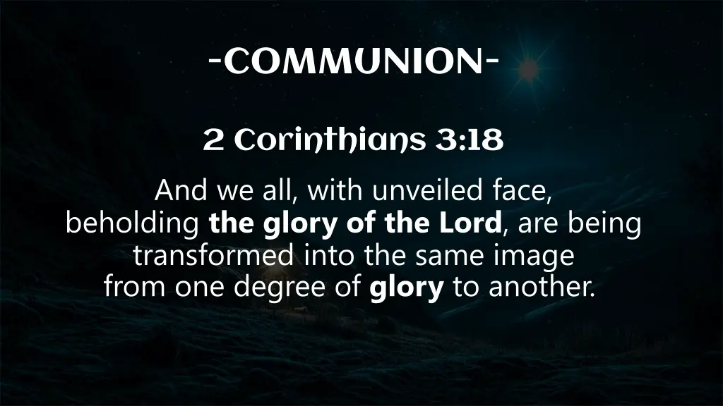 communion