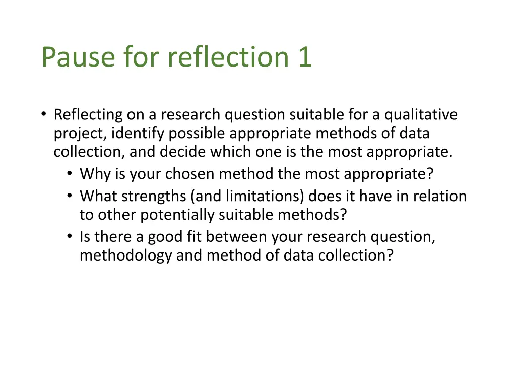 pause for reflection 1