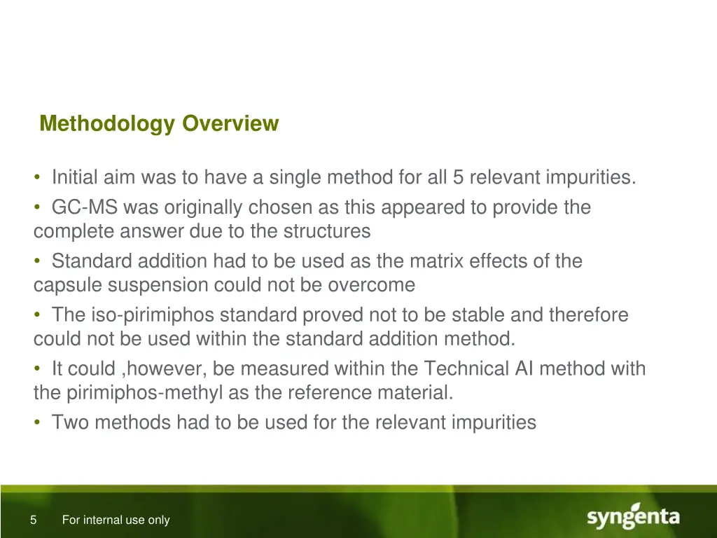 methodology overview
