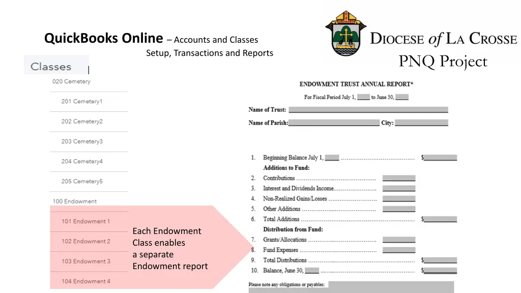 quickbooks online accounts and classes setup 9