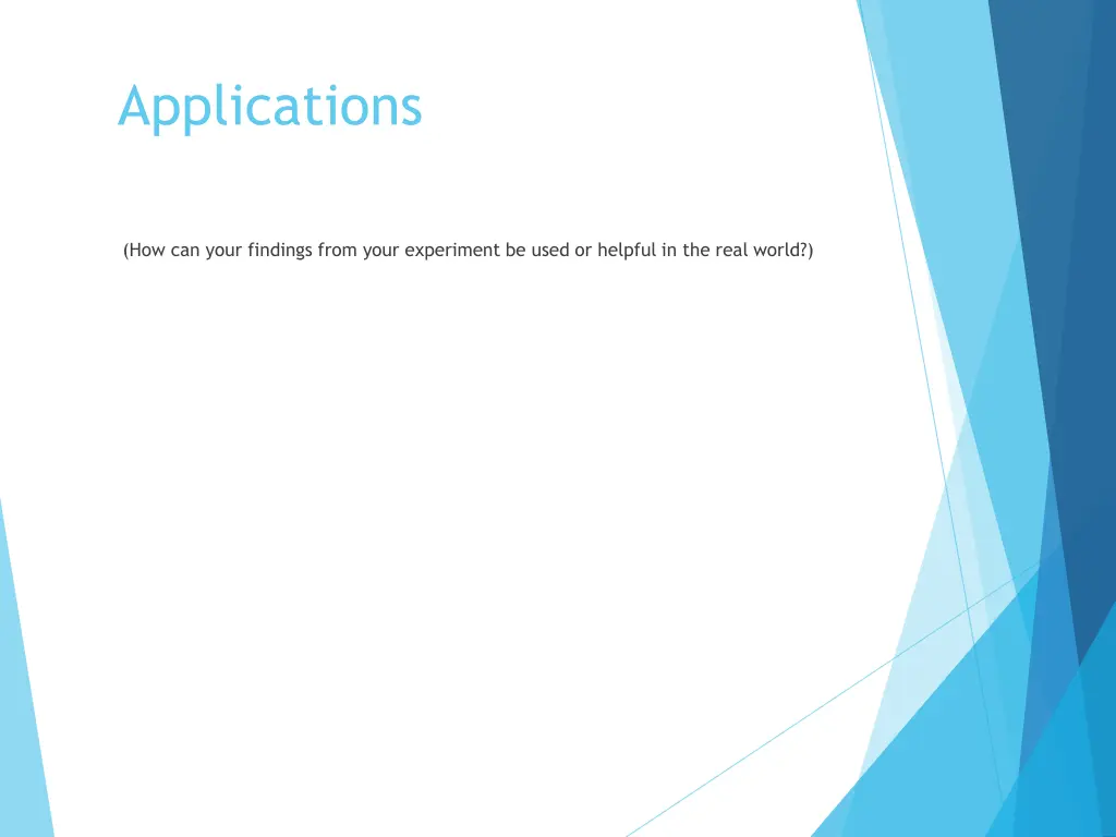 applications
