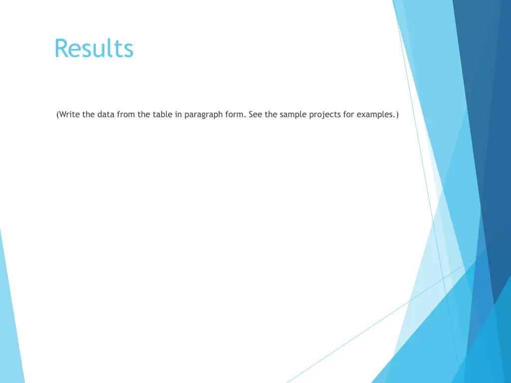 results