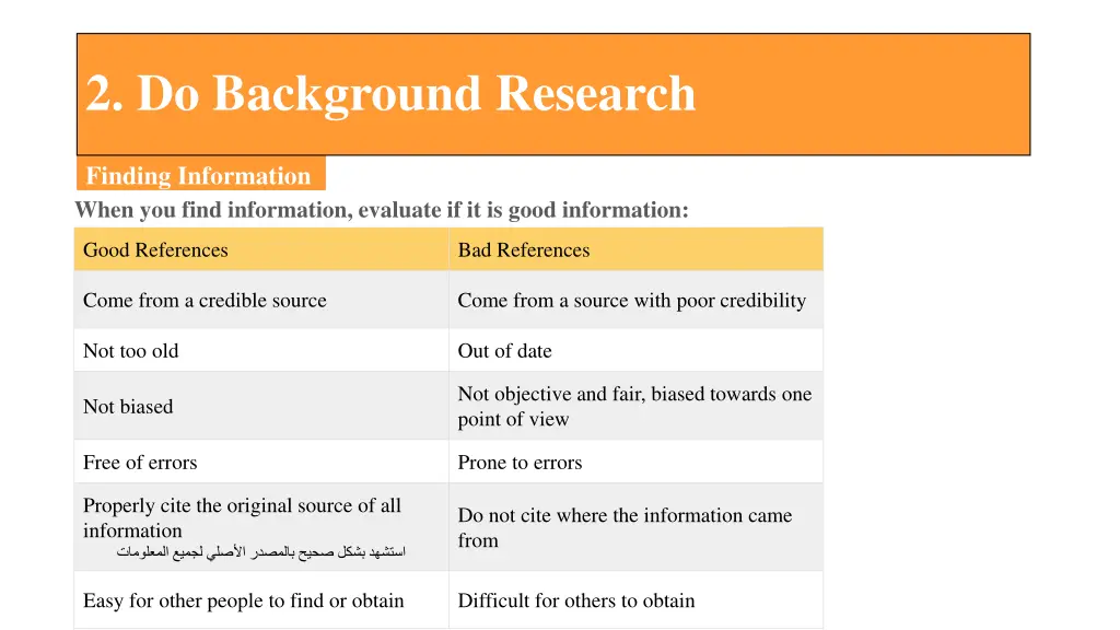 2 do background research 5