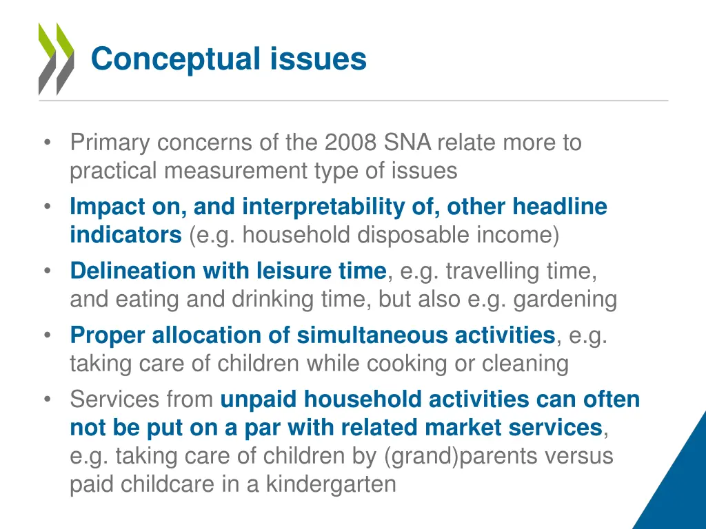conceptual issues