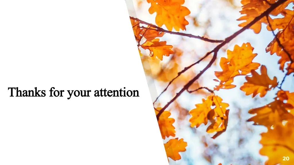 thanks for your attention thanks for your