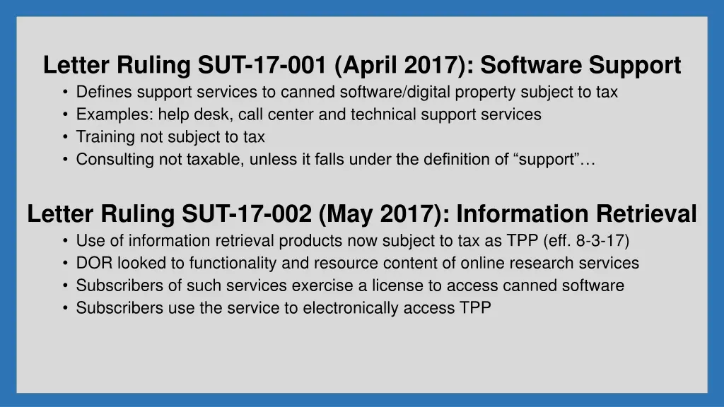 letter ruling sut 17 001 april 2017 software