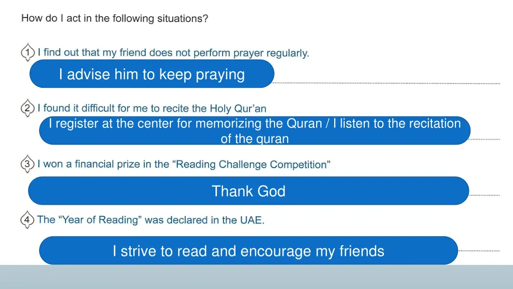 i advise him to keep praying