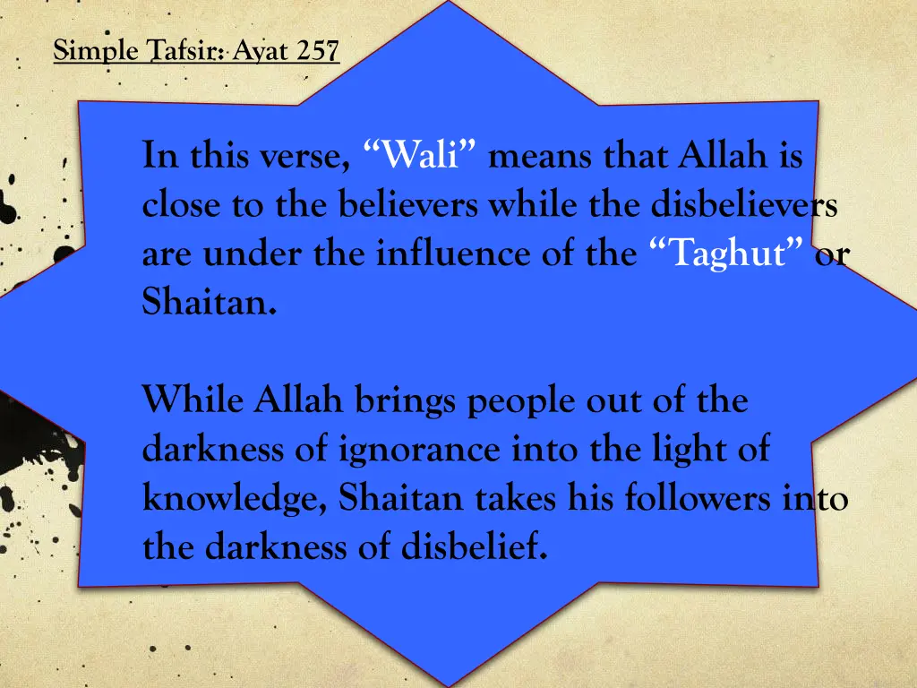 simple tafsir ayat 257