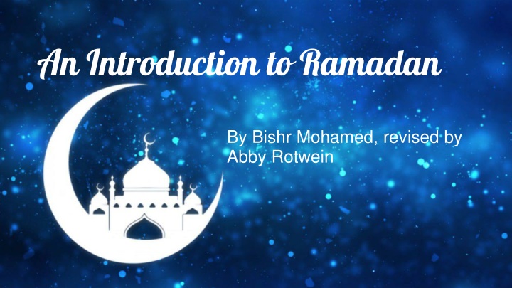 an introduction to ramadan