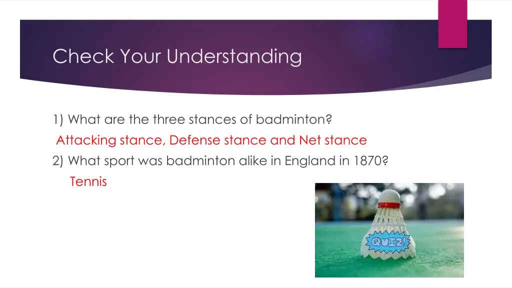 check your understanding