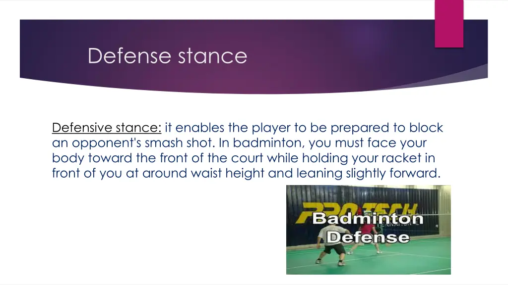defense stance