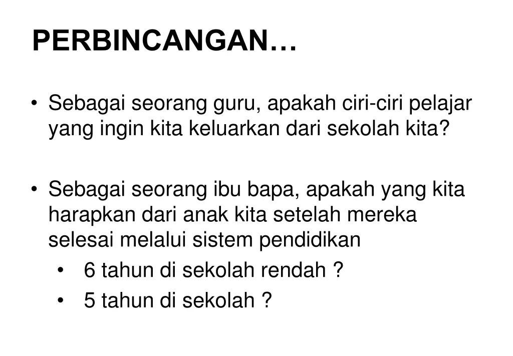 perbincangan