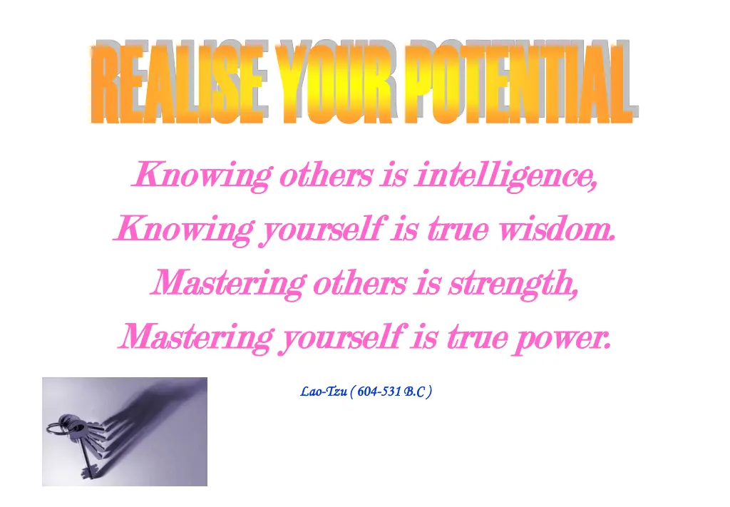 realise your potential realise your potential