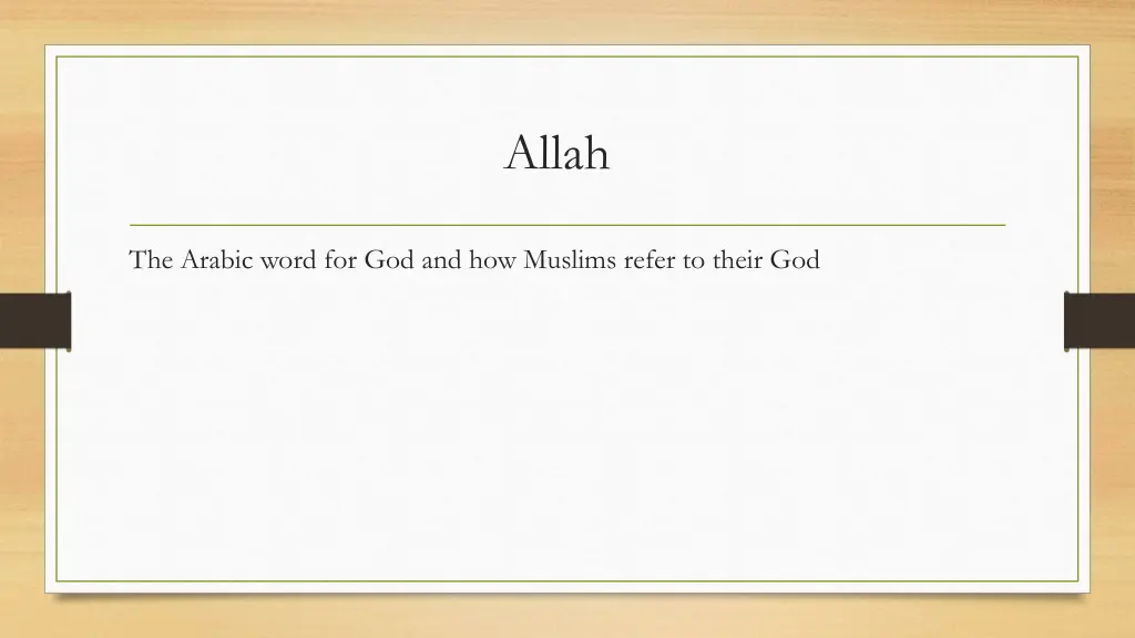 allah