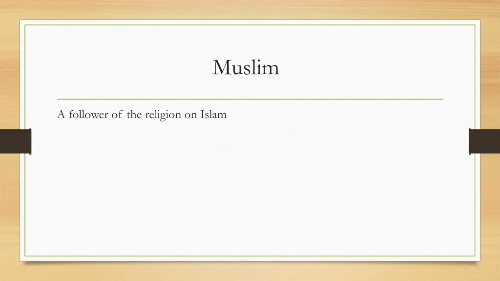 muslim