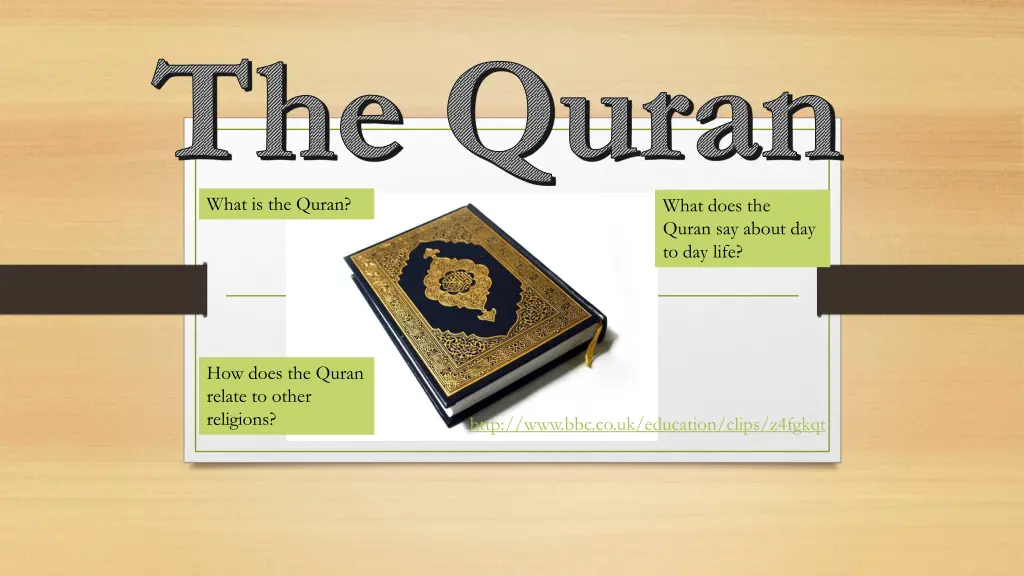 the quran what is the quran