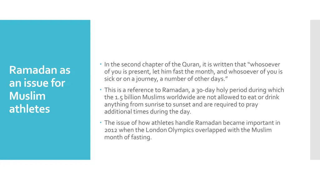 in the second chapter of the quran it is written