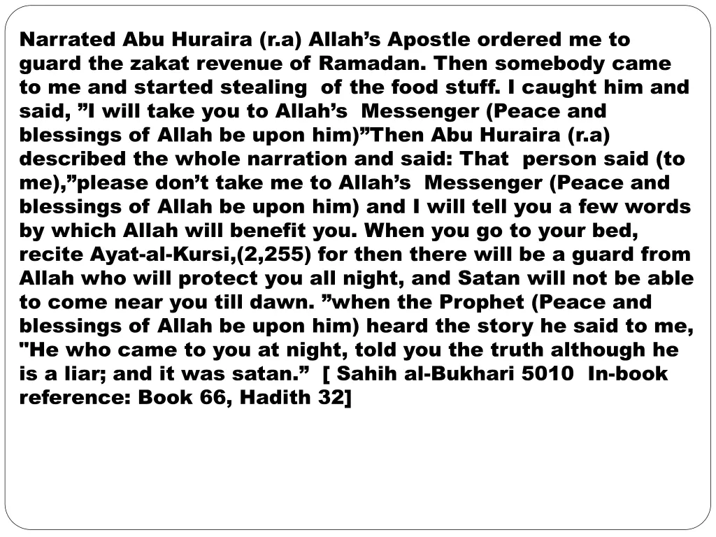 narrated abu huraira r a allah s apostle ordered