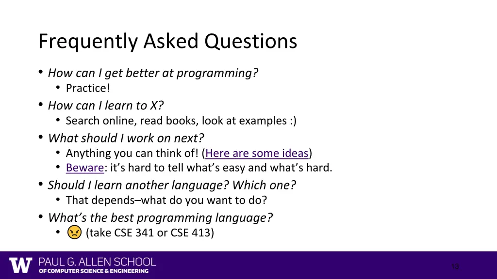 frequently asked questions