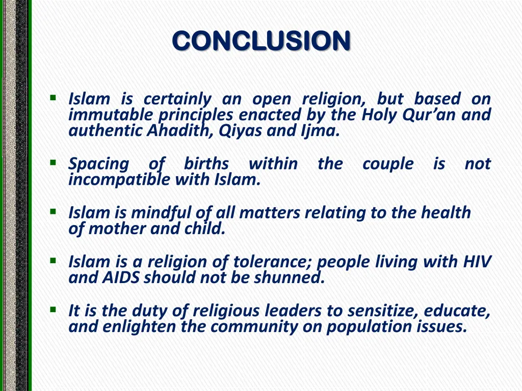 conclusion conclusion