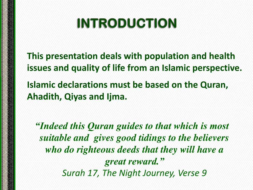 introduction introduction