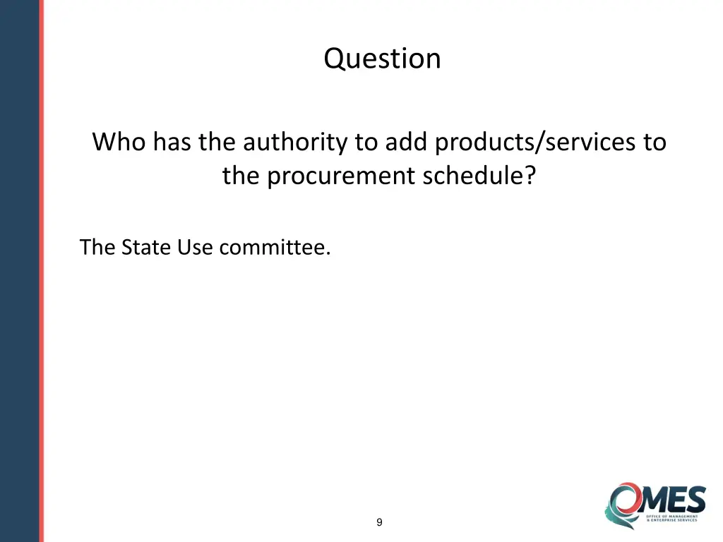 question 1