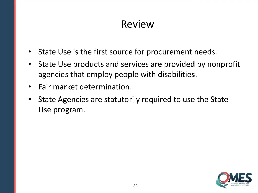 review