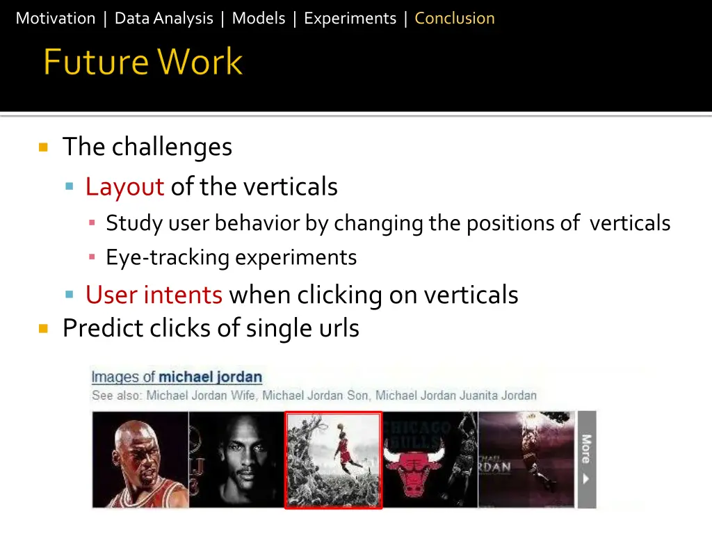 motivation data analysis models experiments 21