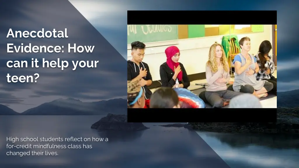 powerful video about mindfulness in schools