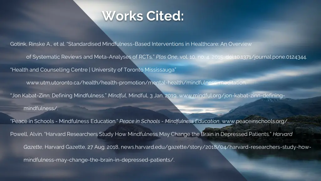 works cited