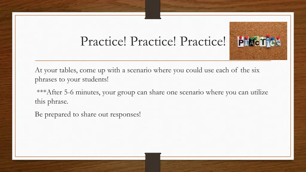 practice practice practice