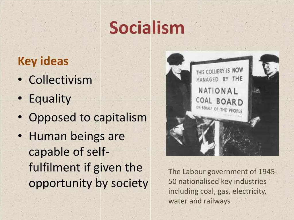 socialism